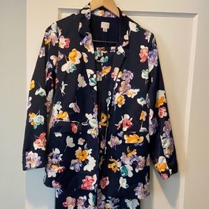 A New Day - Floral Pantsuit, Size XS